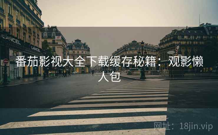 番茄影视大全下载缓存秘籍：观影懒人包