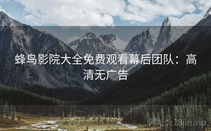 蜂鸟影院大全免费观看幕后团队：高清无广告